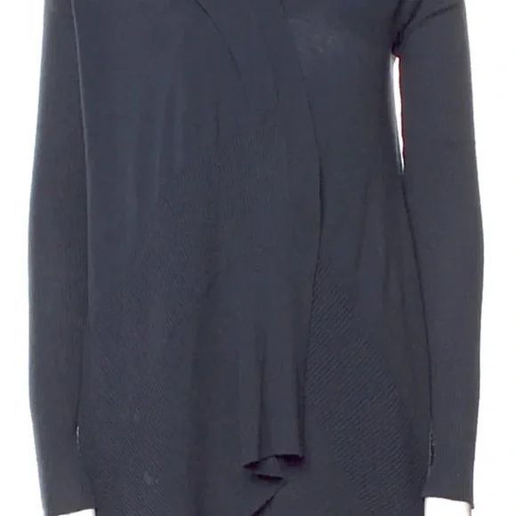 Rick Owens Navy Women's Cardigan - Picture 2 of 6